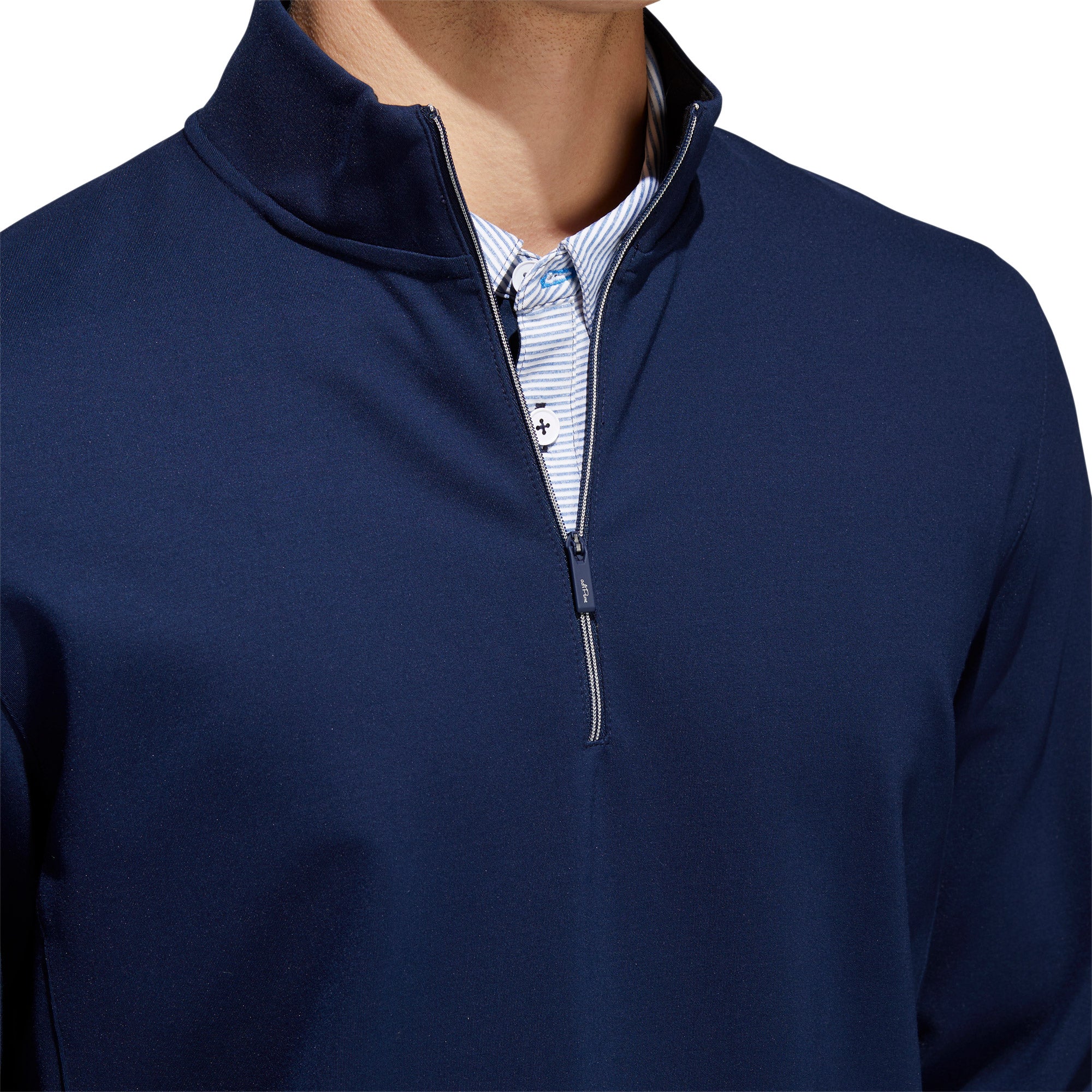 Adidas Golf, Adidas Adipure Modern Tech Navy Mens Golf 1/4 Zip