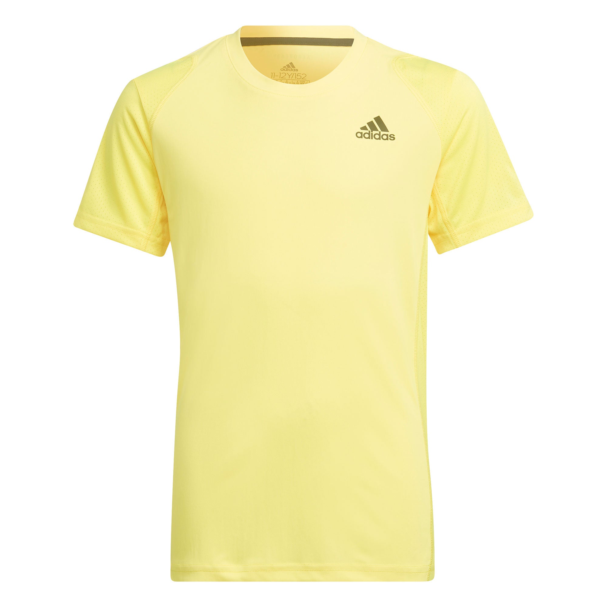 Adidas, Adidas Club Boys Short Sleeve Crew Tennis Shirt