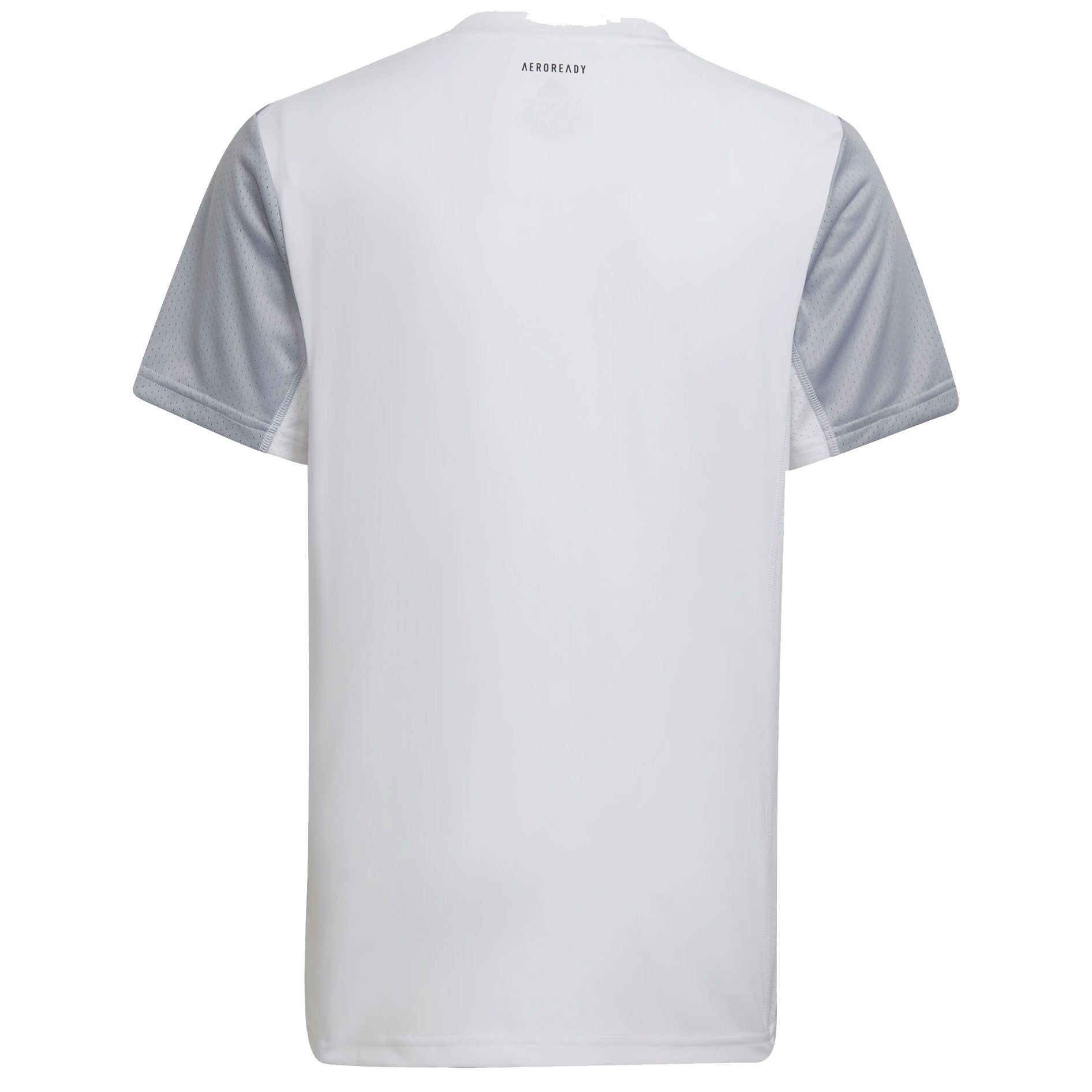 Adidas, Adidas Club White-Silver Boys Tennis T-Shirt