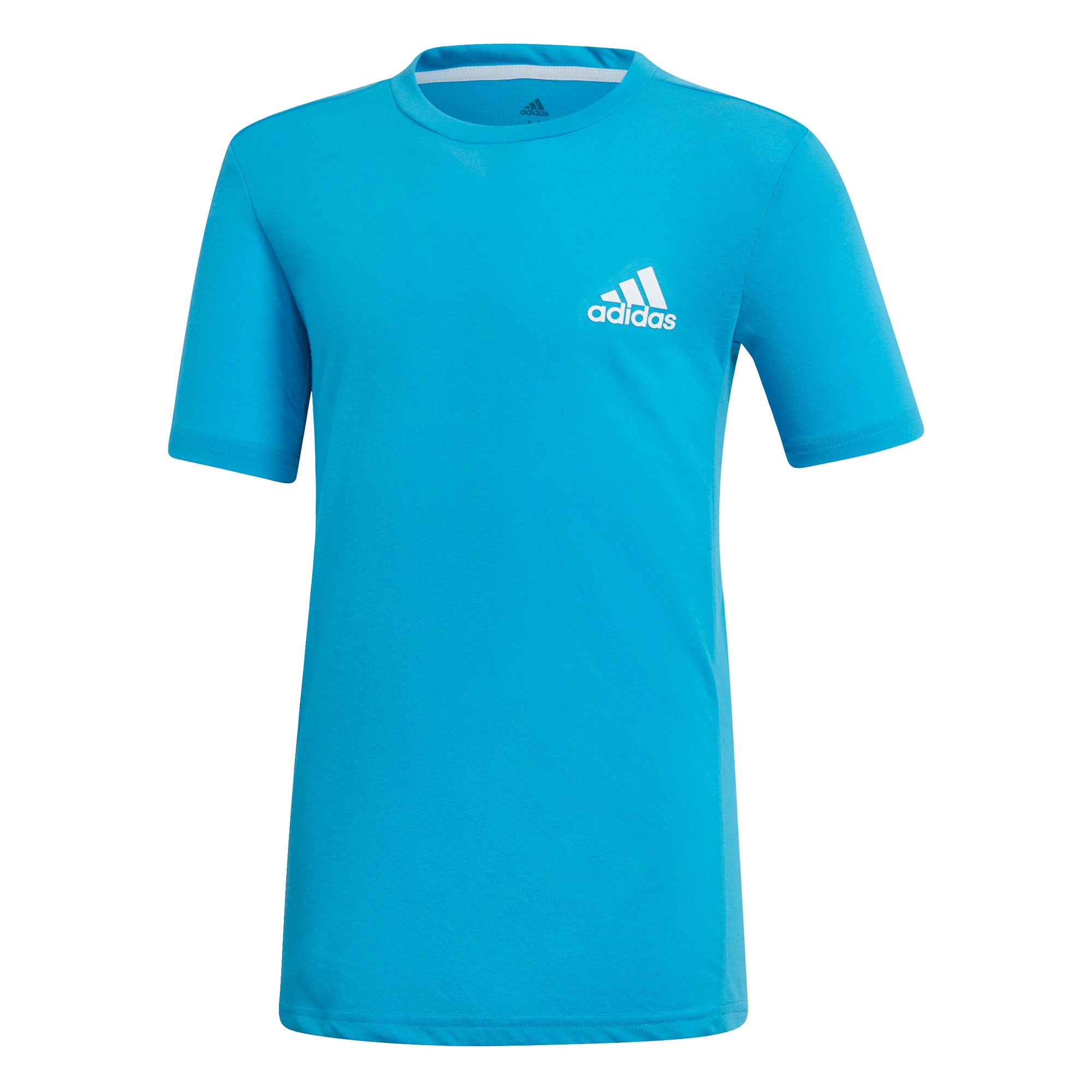 Adidas, Adidas Escouade Boys Short Sleeve Crew Tennis Shirt