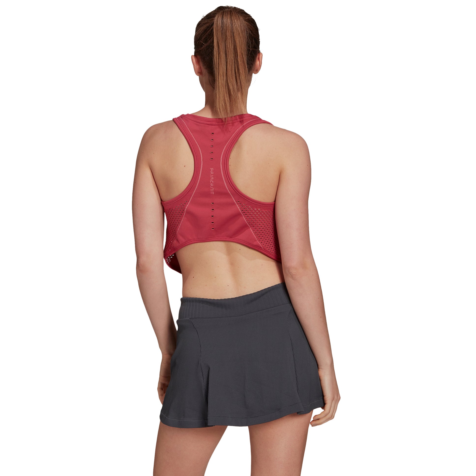 Adidas, Adidas Primeblue Primeknit Wild Pink Womens Tennis Tank Top