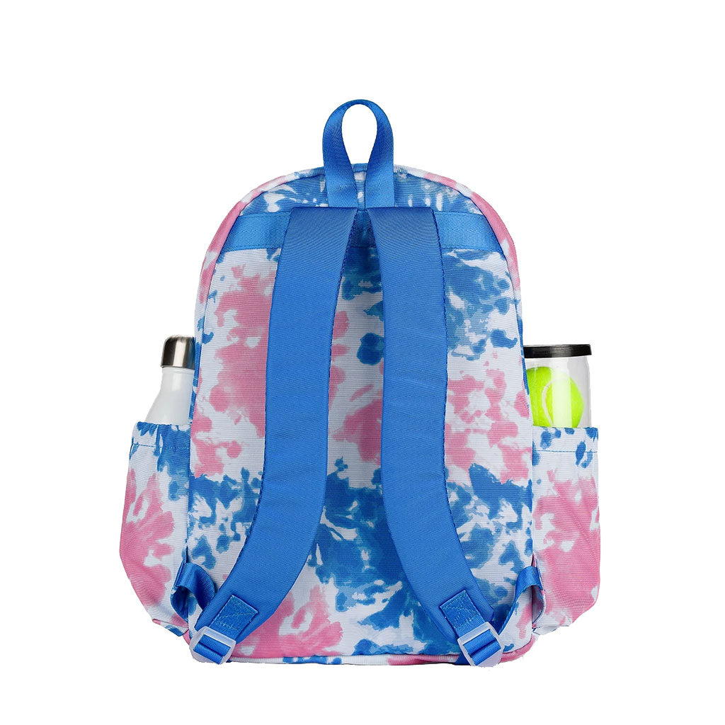 Ame&lulu, Ame & Lulu Big Love Blue Pink Tie Dye Girls Tennis Backpack