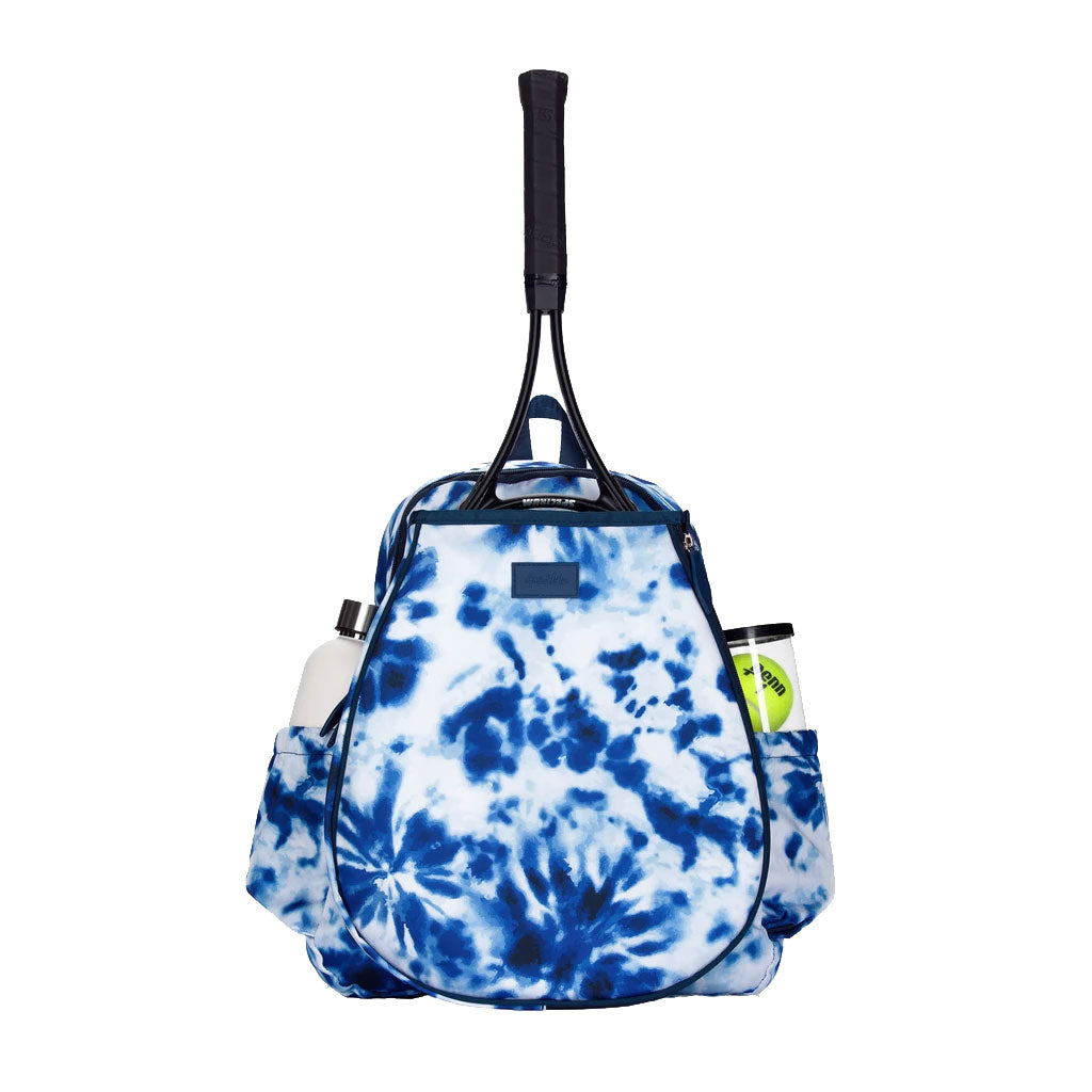 Ame&lulu, Ame & Lulu Game On Navy Tie Dye Tennis Backpack