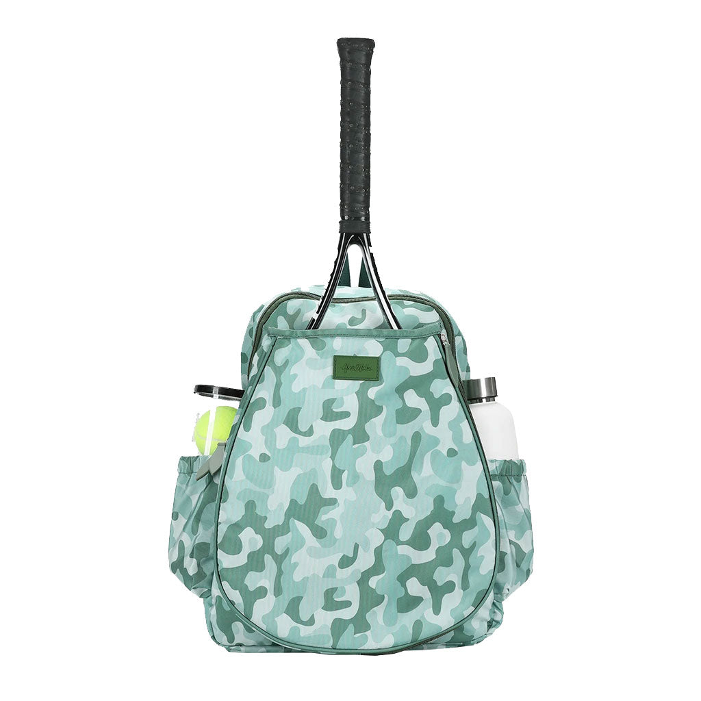 Ame&lulu, Ame & Lulu Game On Olive Camo Tennis Backpack