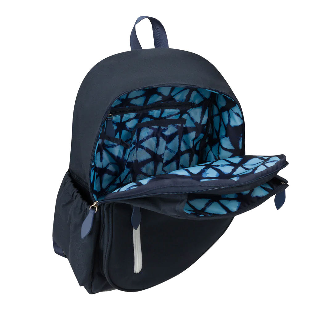 Ame&lulu, Ame & Lulu Game Time Navy Tennis Backpack