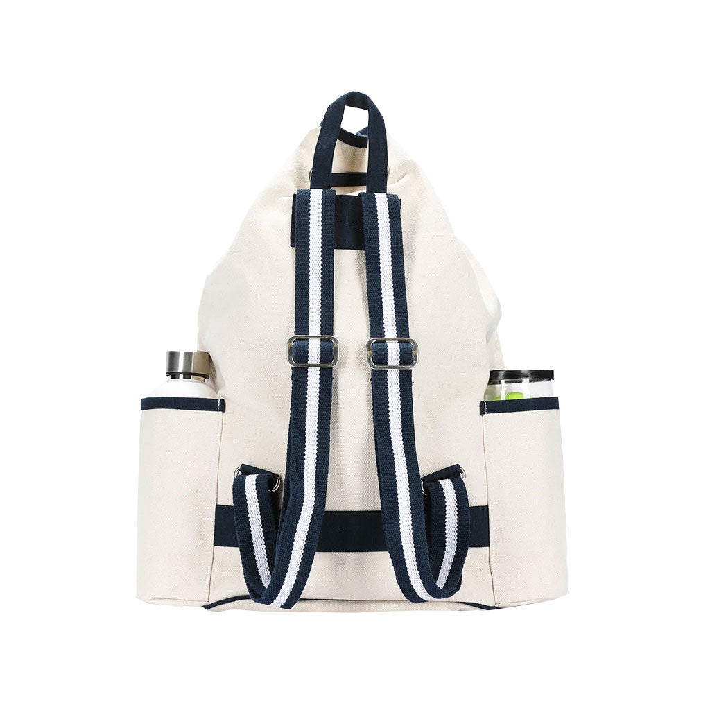 Ame&lulu, Ame & Lulu Hamptons Blueberry Tennis Backpack