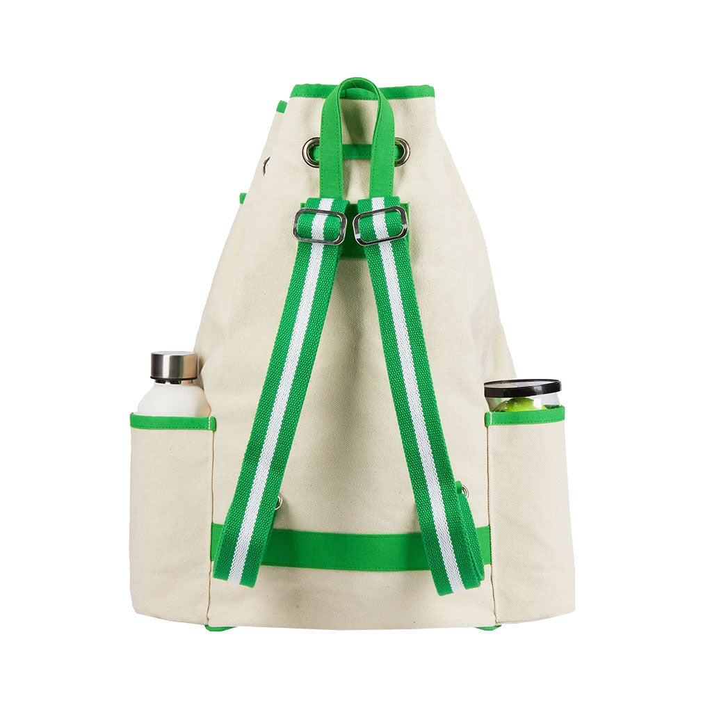 Ame&lulu, Ame & Lulu Hamptons Limeade Tennis Backpack