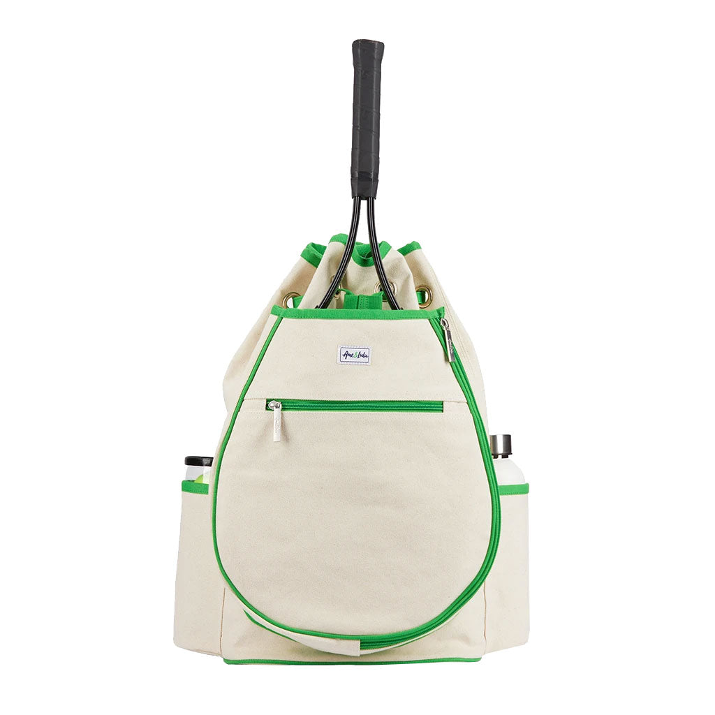 Ame&lulu, Ame & Lulu Hamptons Limeade Tennis Backpack