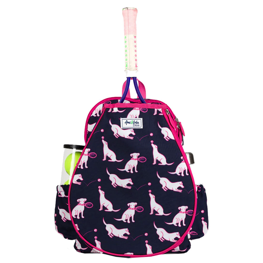 Ame&lulu, Ame & Lulu Little Love Court Puppies Tennis Backpack