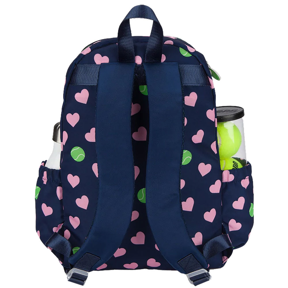 Ame&lulu, Ame & Lulu Little Love Hearts Tennis Backpack