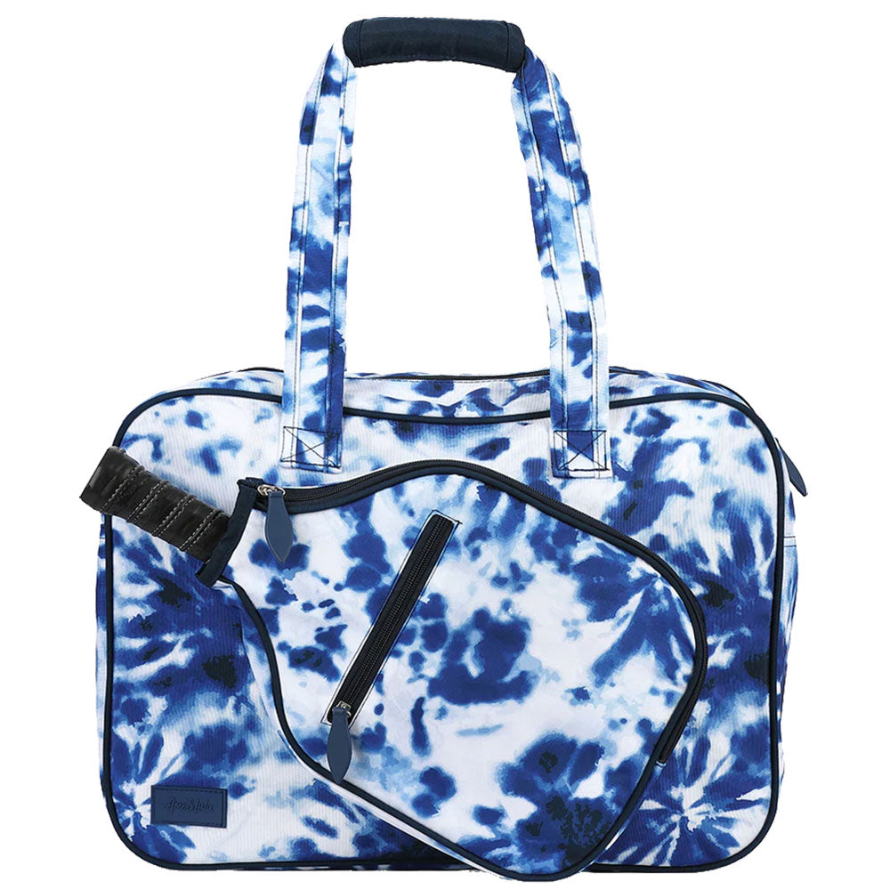 Ame&lulu, Ame & Lulu Navy Tie Dye Pickleball Tote