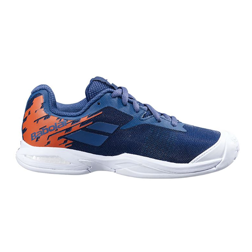 Babolat, Babolat  Jet All Court Blue Orange Juniors Tennis Shoes