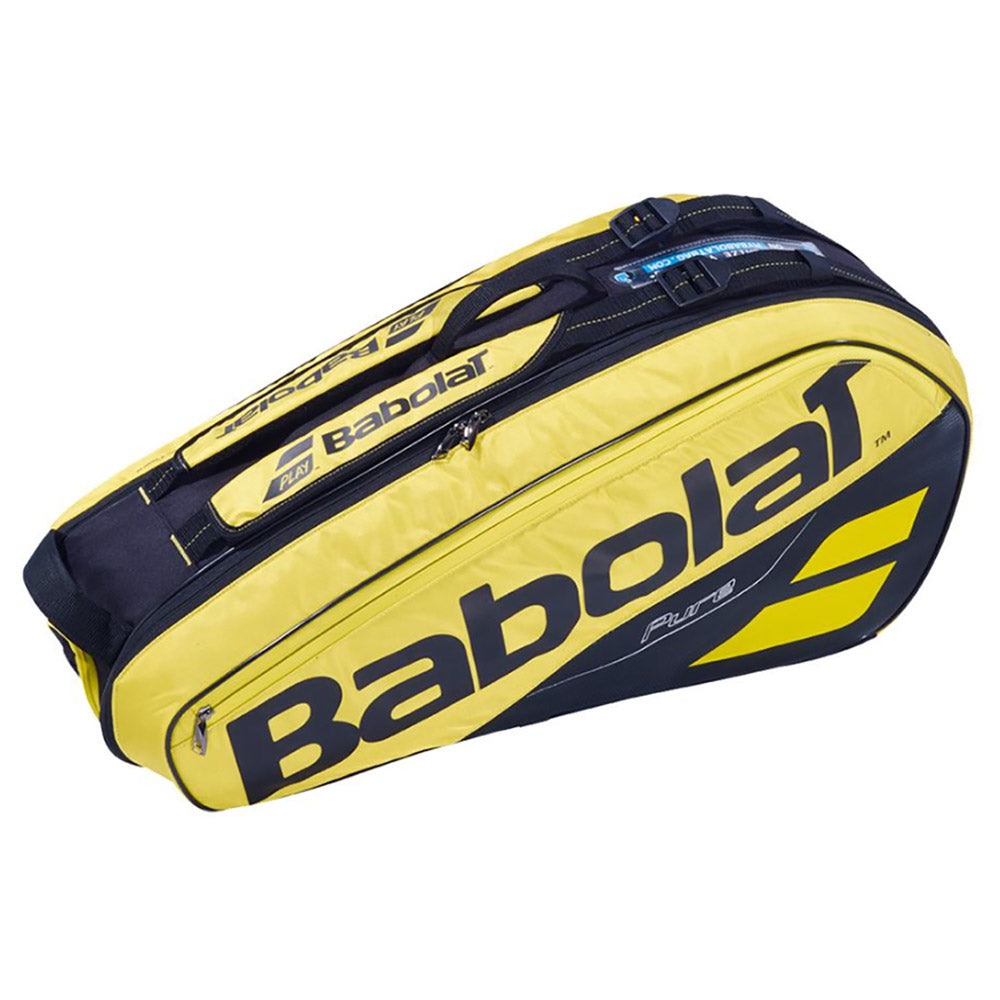 Babolat, Babolat Performance Pure Line X6 Yellow Tennis Bag