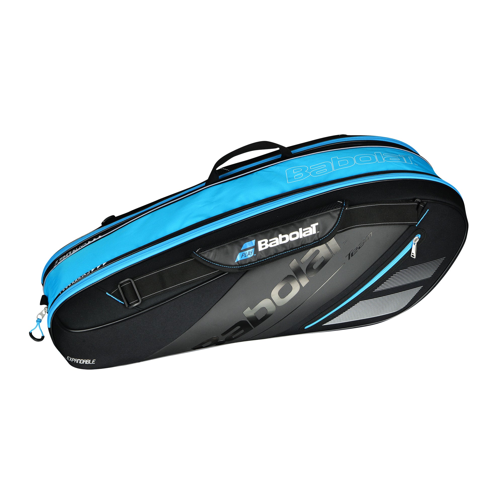 Babolat, Babolat Team Expandable Black-Blue Tennis Bag