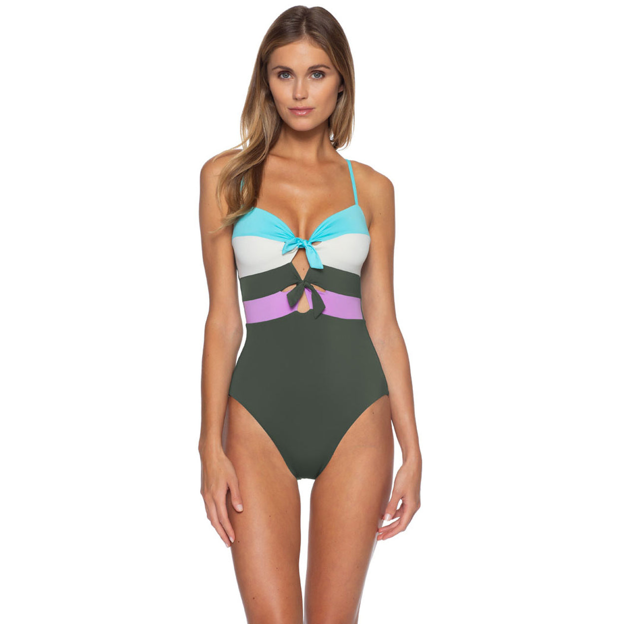 Becca, Becca Circuit Eleanor One Piece Womens Swimsuit