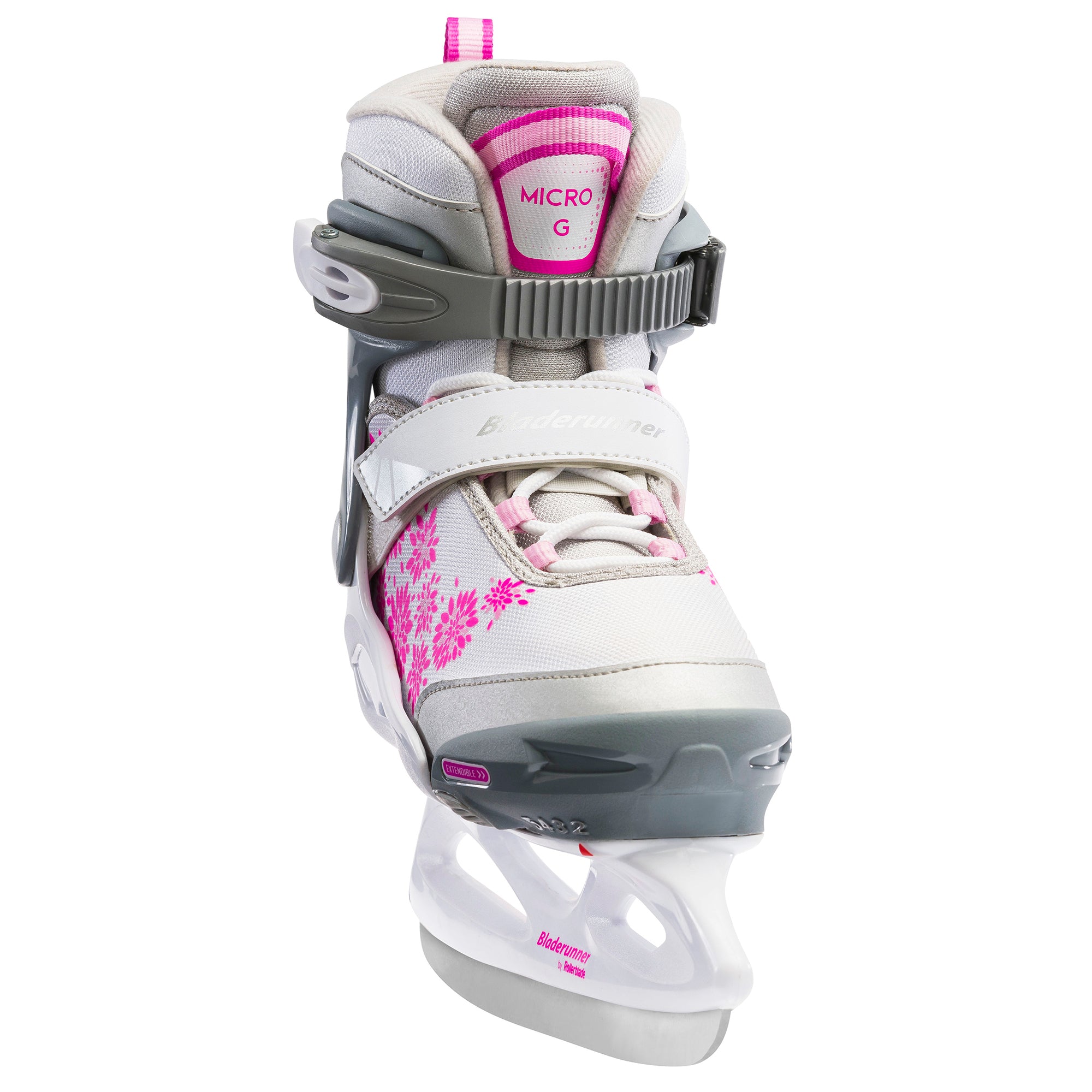 Rollerblade, Bladerunner by RB Micro Ice Girls Adj Ice Skates (Size 2-5 NEW Open Box)