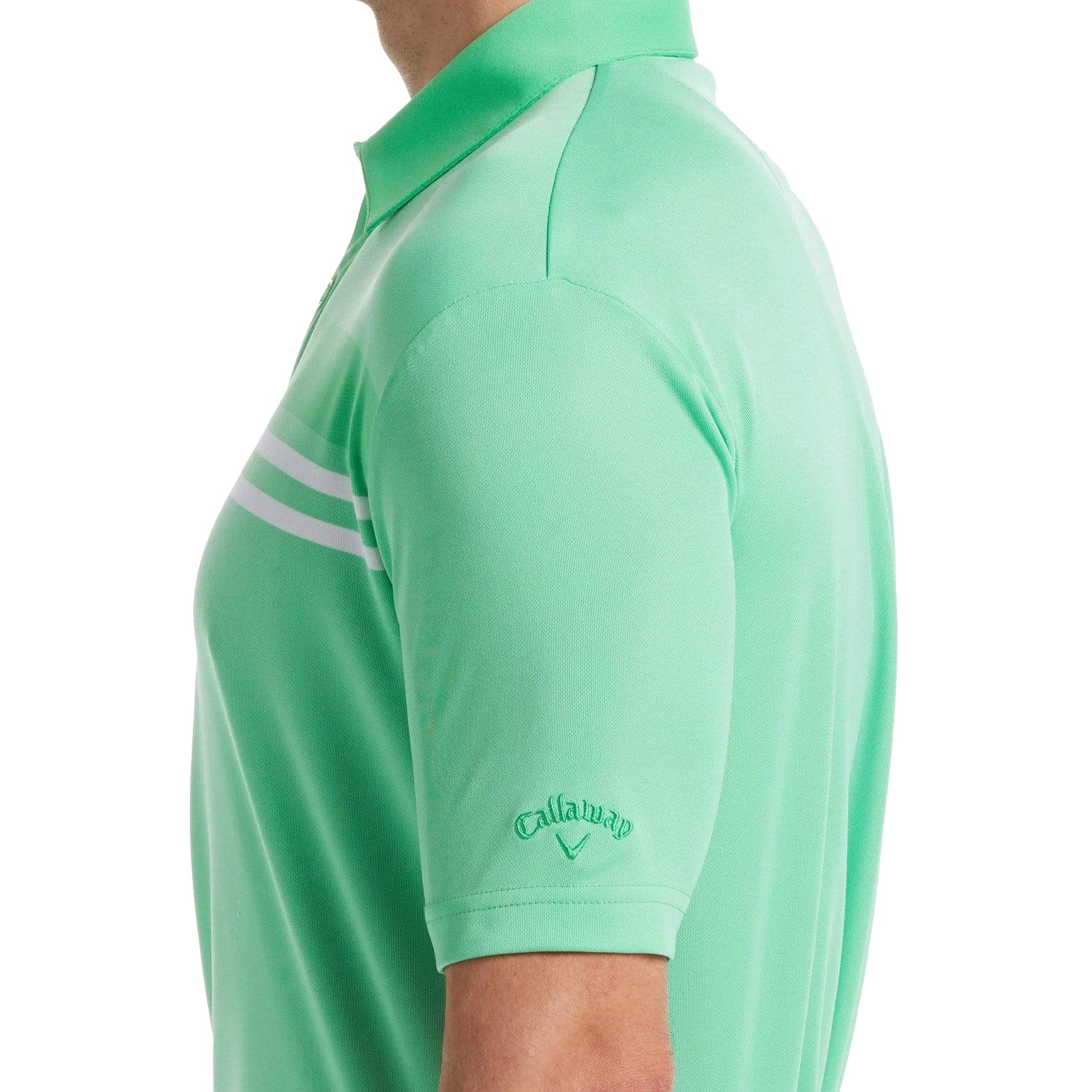 Callaway, Callaway Birdseye Block Mens Golf Polo