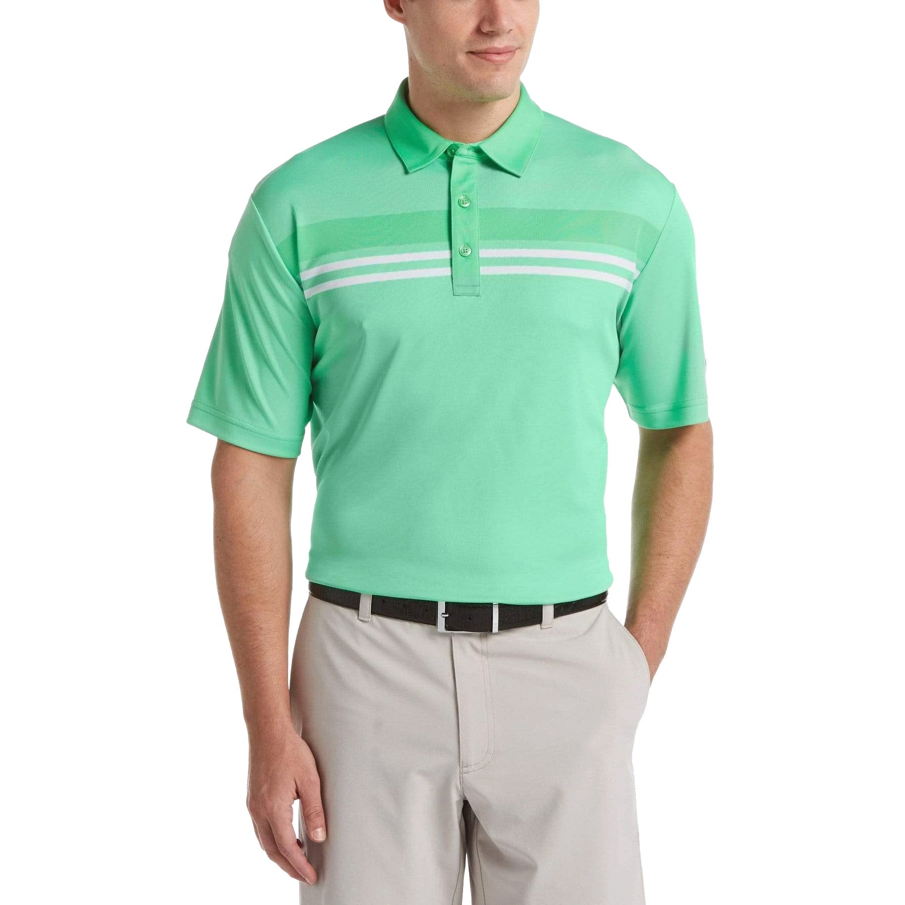 Callaway, Callaway Birdseye Block Mens Golf Polo