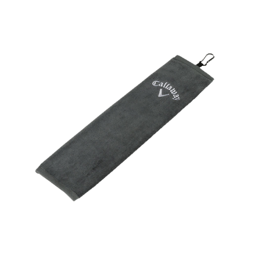 Callaway, Callaway Tri Fold Grey Golf Towel