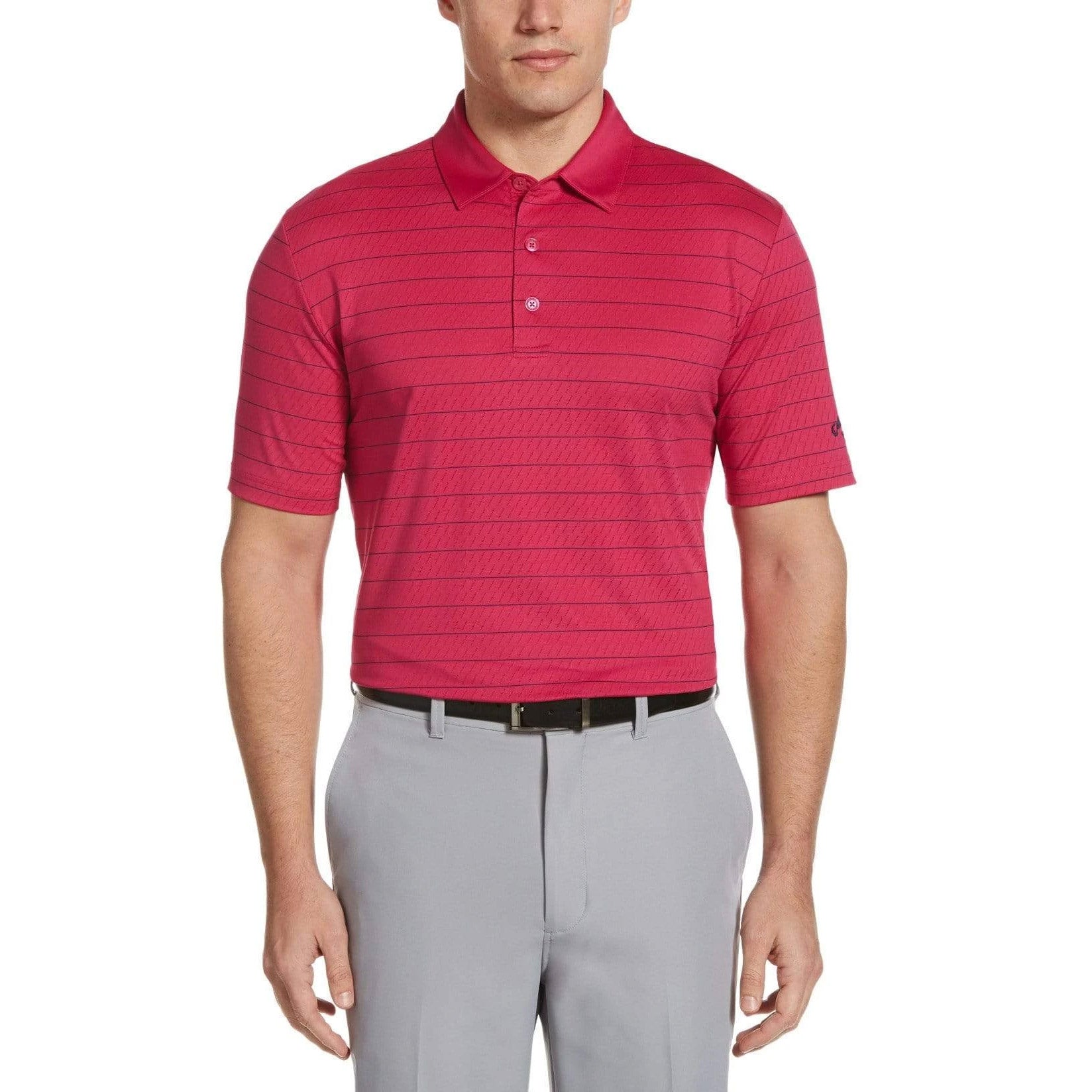 Callaway, Callaway Ventilated Stripe Mens Golf Polo