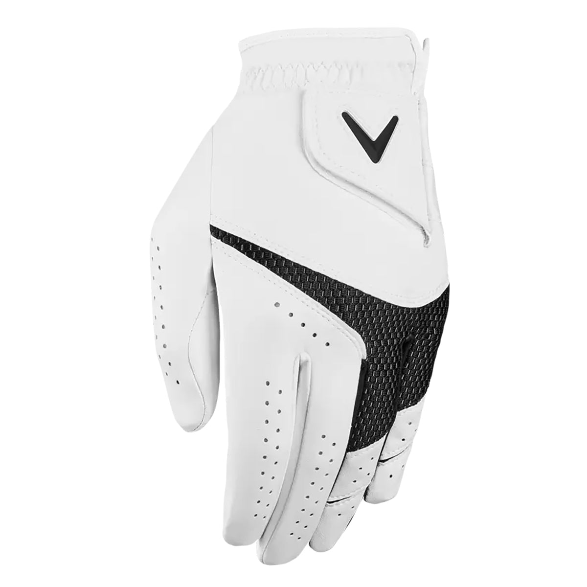 Callaway, Callaway Weather Spann White Mens Golf Glove