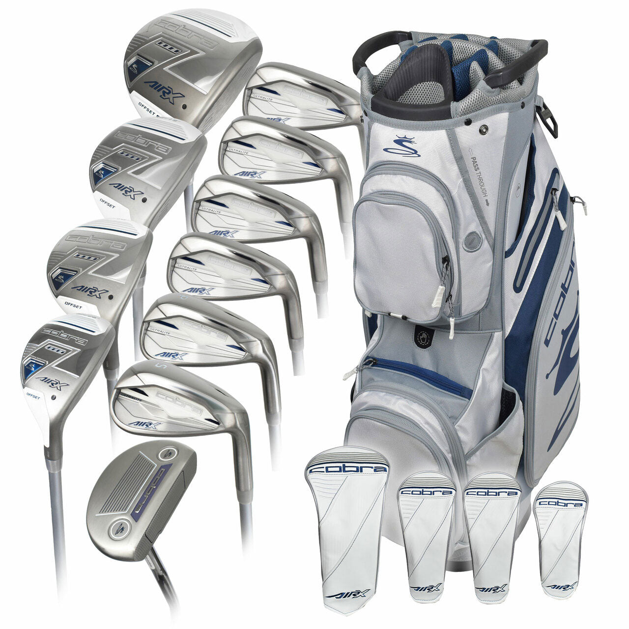 Cobra, Cobra Air-X Womens Right Hand Complete Golf Set