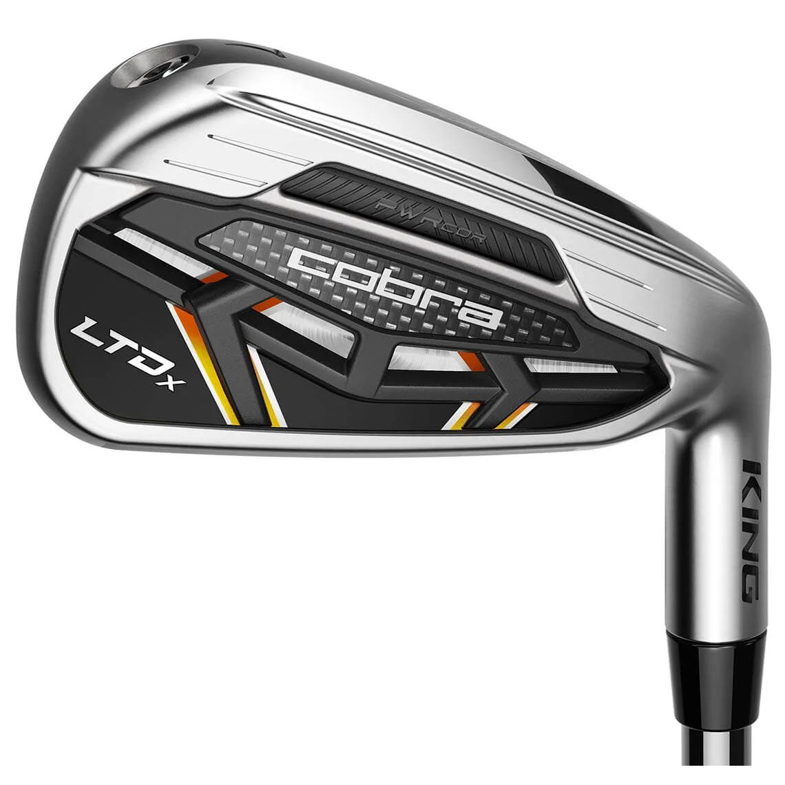 Cobra, Cobra LTDx Silver-Black Steel Irons