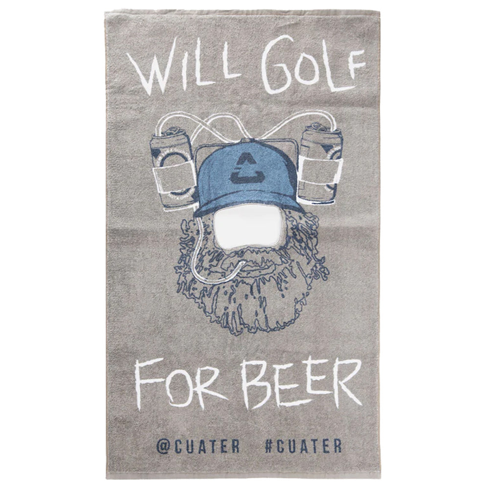 Cuater, Cuater by TravisMathew Happy Head Golf Towel