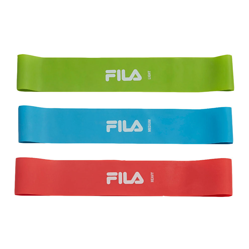 Fila, FILA Mini Loop Exercise Bands - 3 Pack