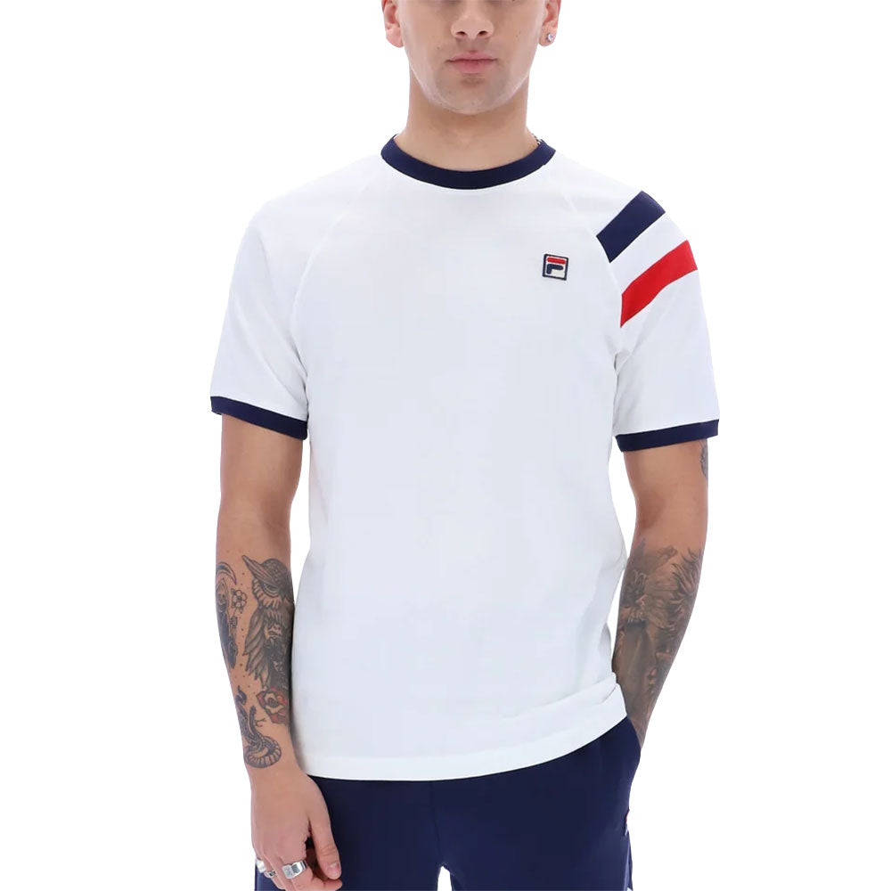 Fila, FILA Roger Raglan Sleeve Mens Tennis Shirt