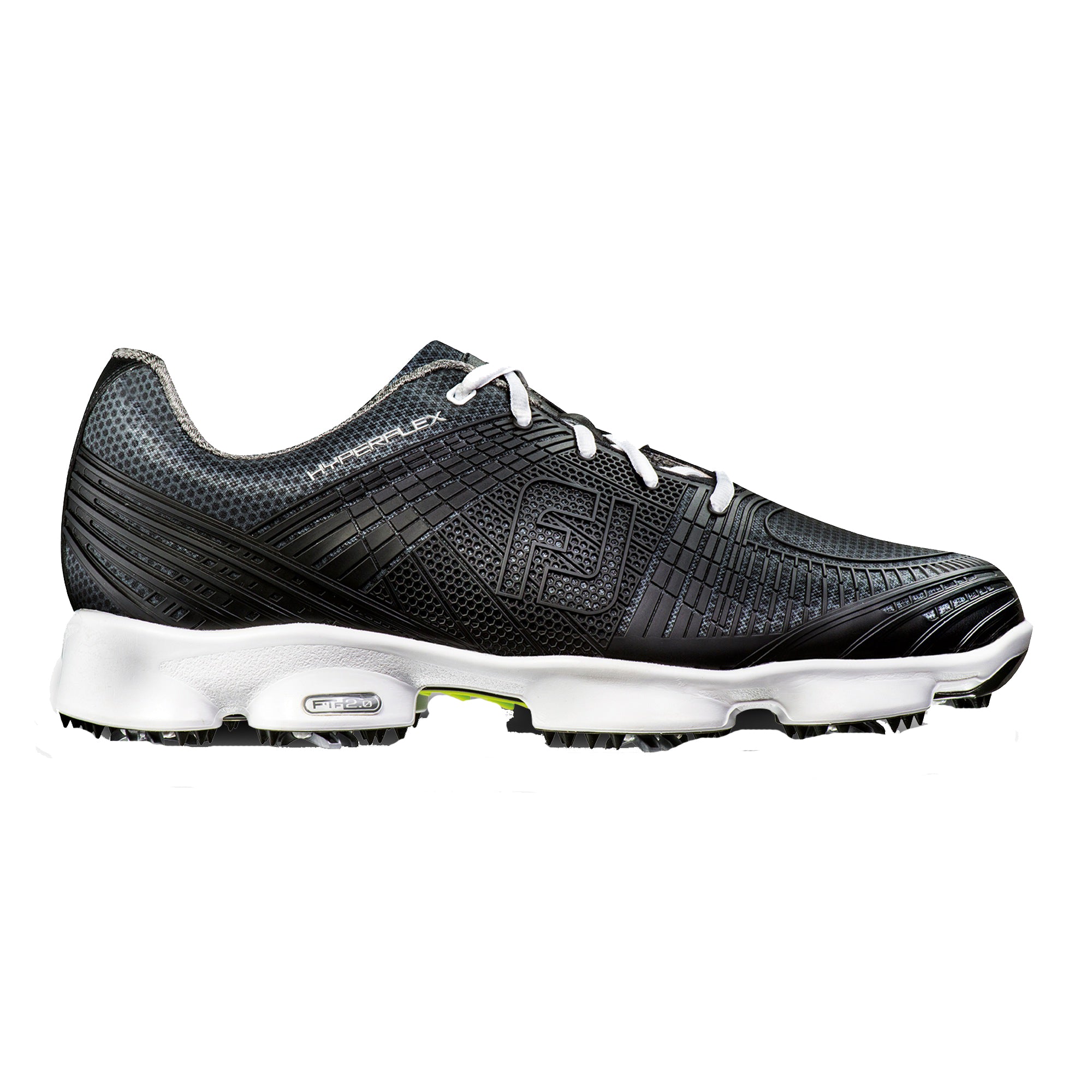 Footjoy, FootJoy HyperFlex II Black Mens Golf Shoes