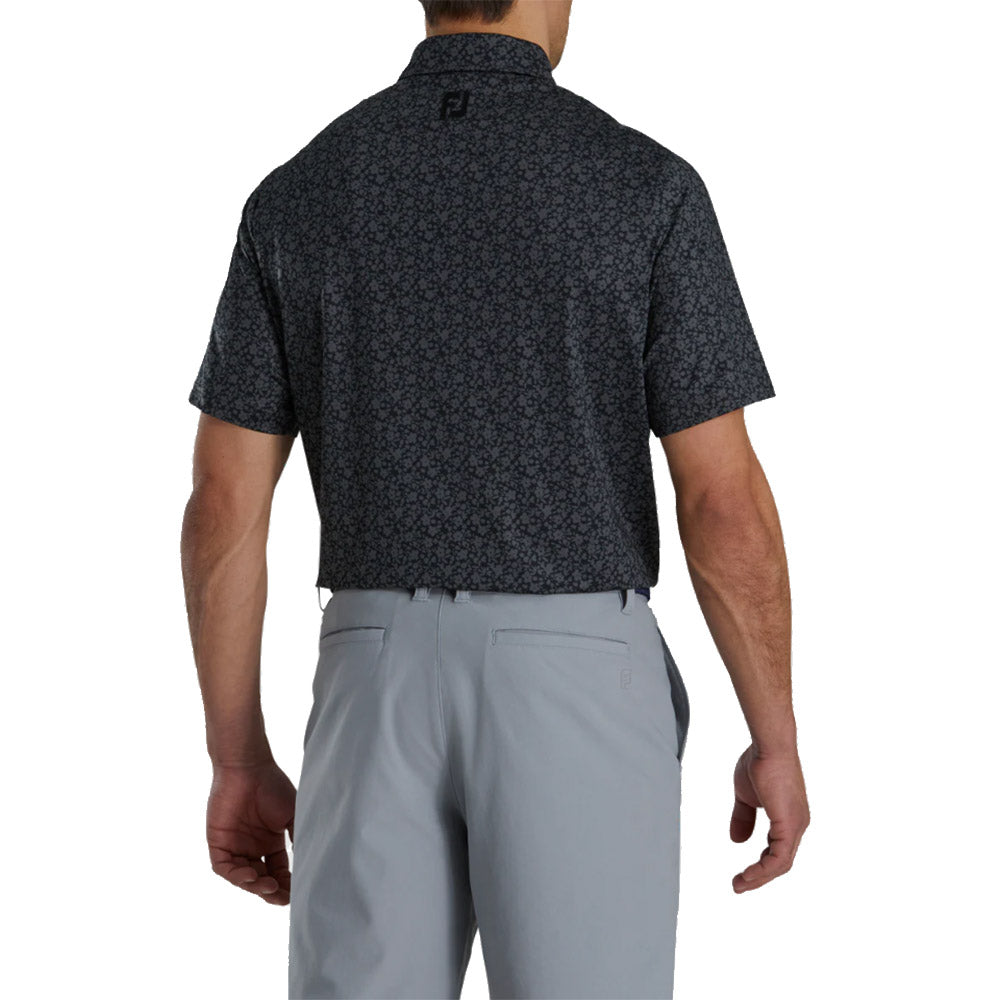 Footjoy, FootJoy Painted Floral Mens Golf Polo