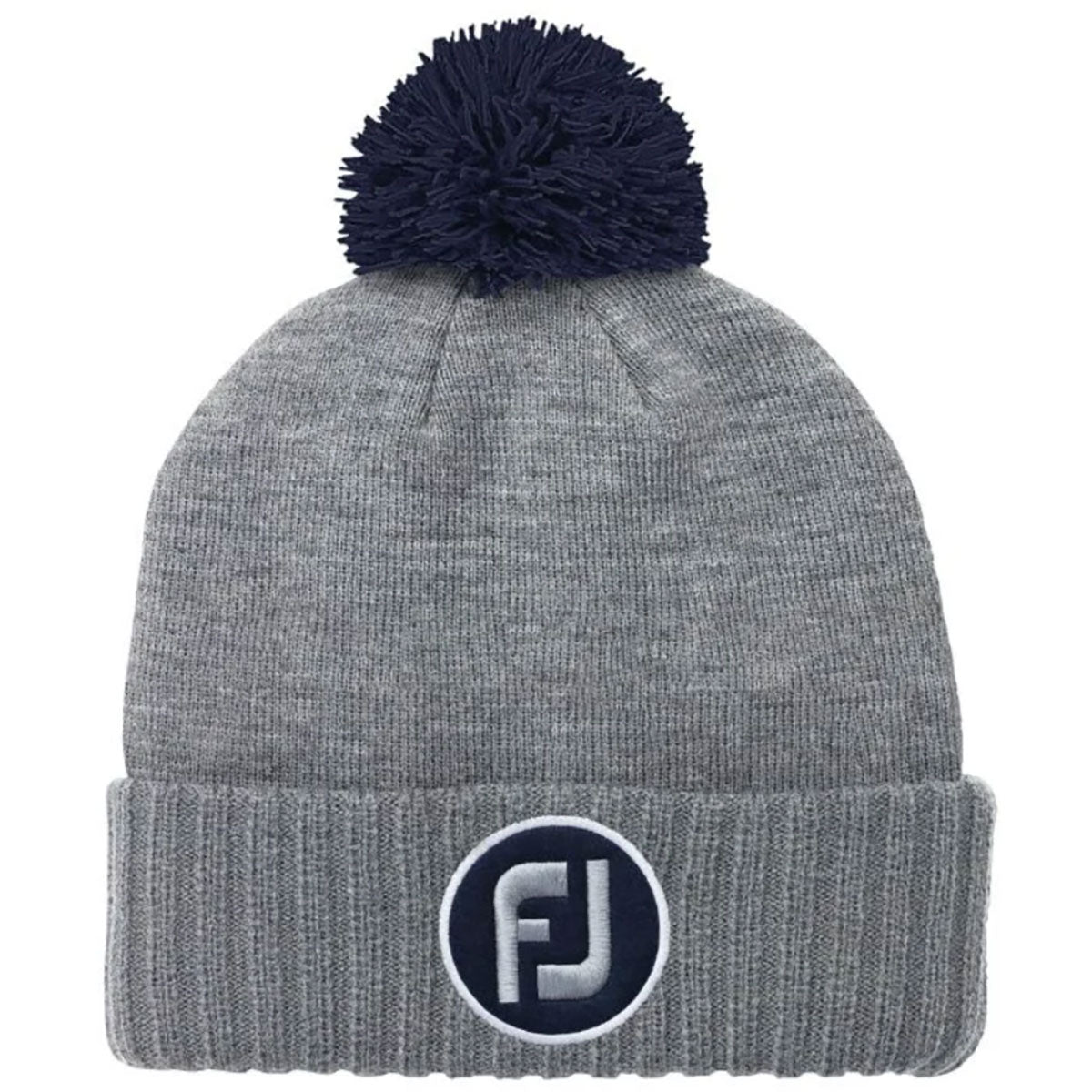 Footjoy, FootJoy Winter Knit Pom Pom Heathered Unisex Golf Beanie