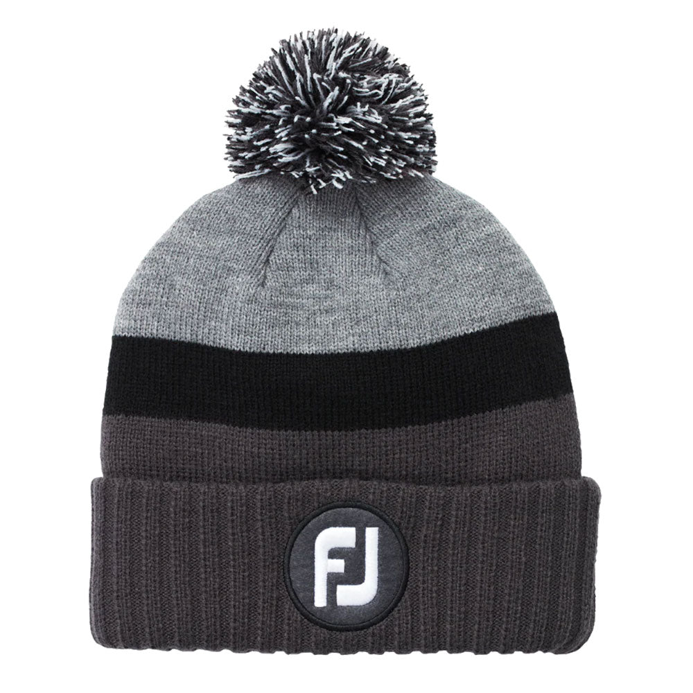 Footjoy, FootJoy Winter Knit Pom Pom Unisex Golf Beanie