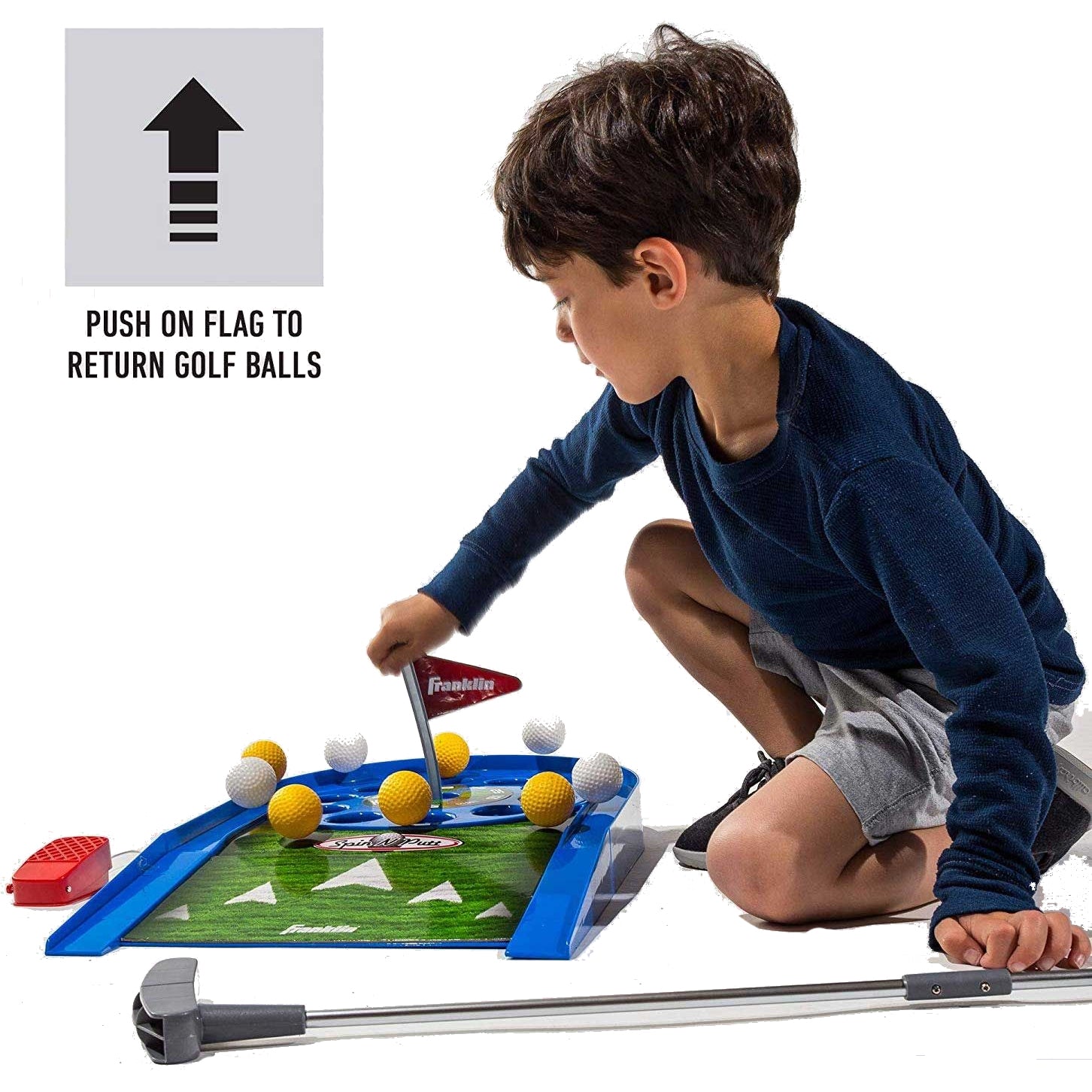 Franklin, Franklin Kids Indoor Spin N Putt Golf Set