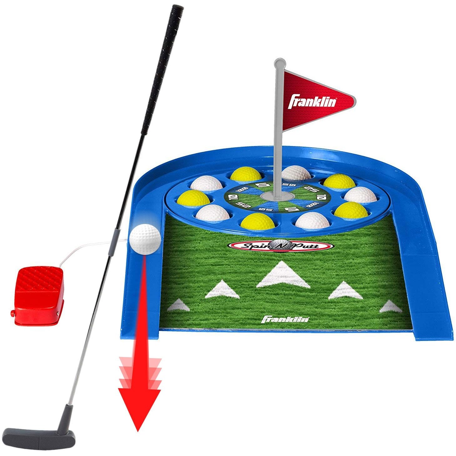 Franklin, Franklin Kids Indoor Spin N Putt Golf Set