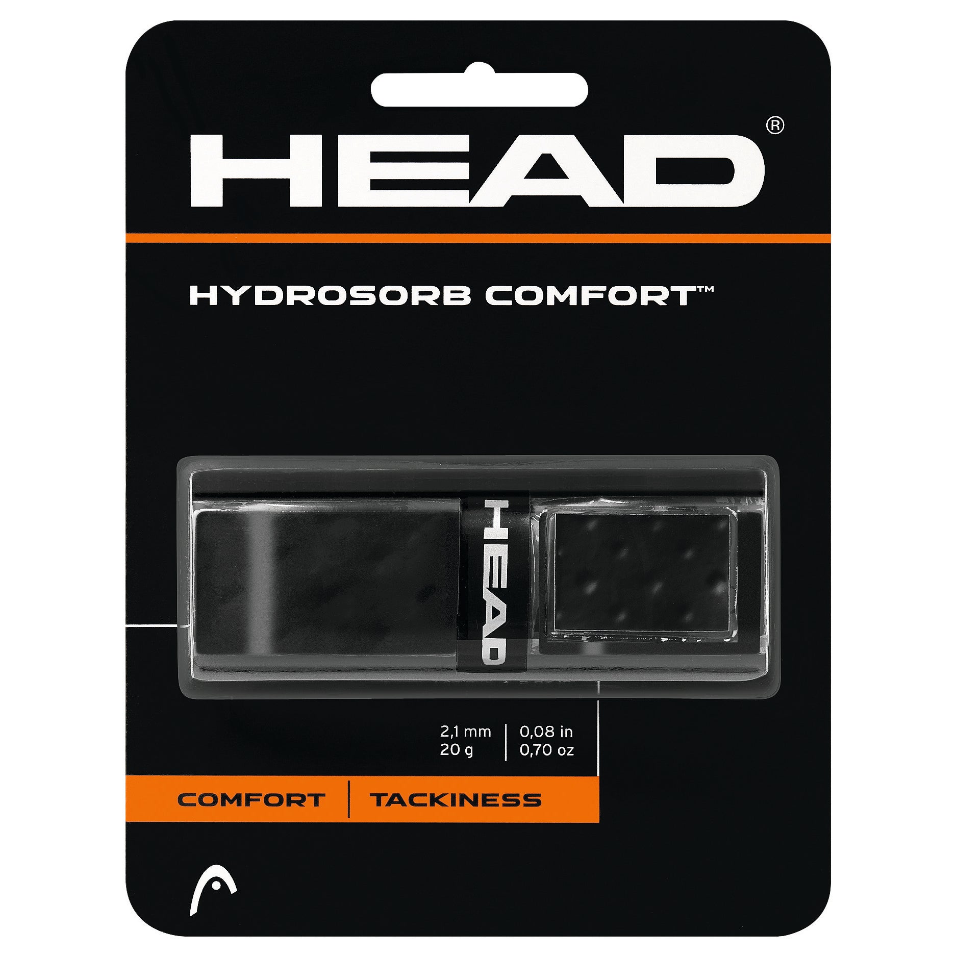 Head, Head Hydrosorb Comfort Black Replacement Grip