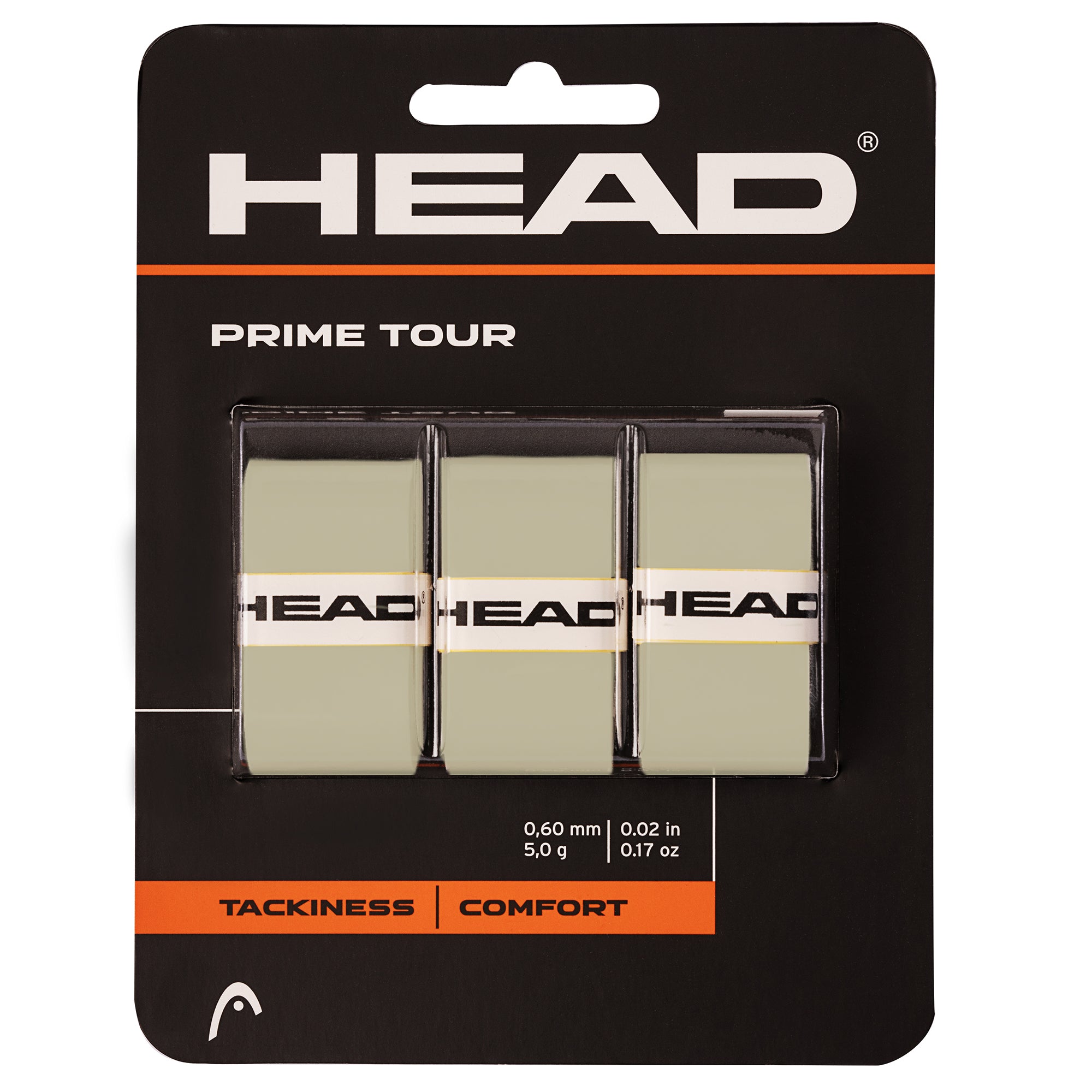 Head, Head Prime Tour 3 Pack Grey Overgrip