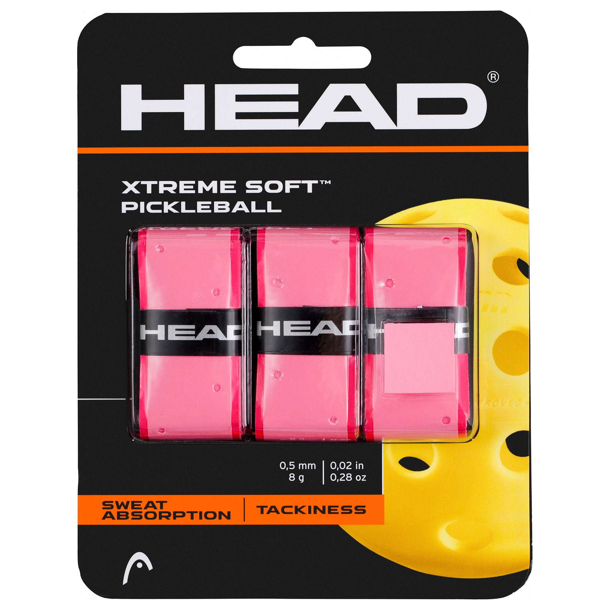 Head, Head Xtreme Soft Pickleball Pink Overgrip