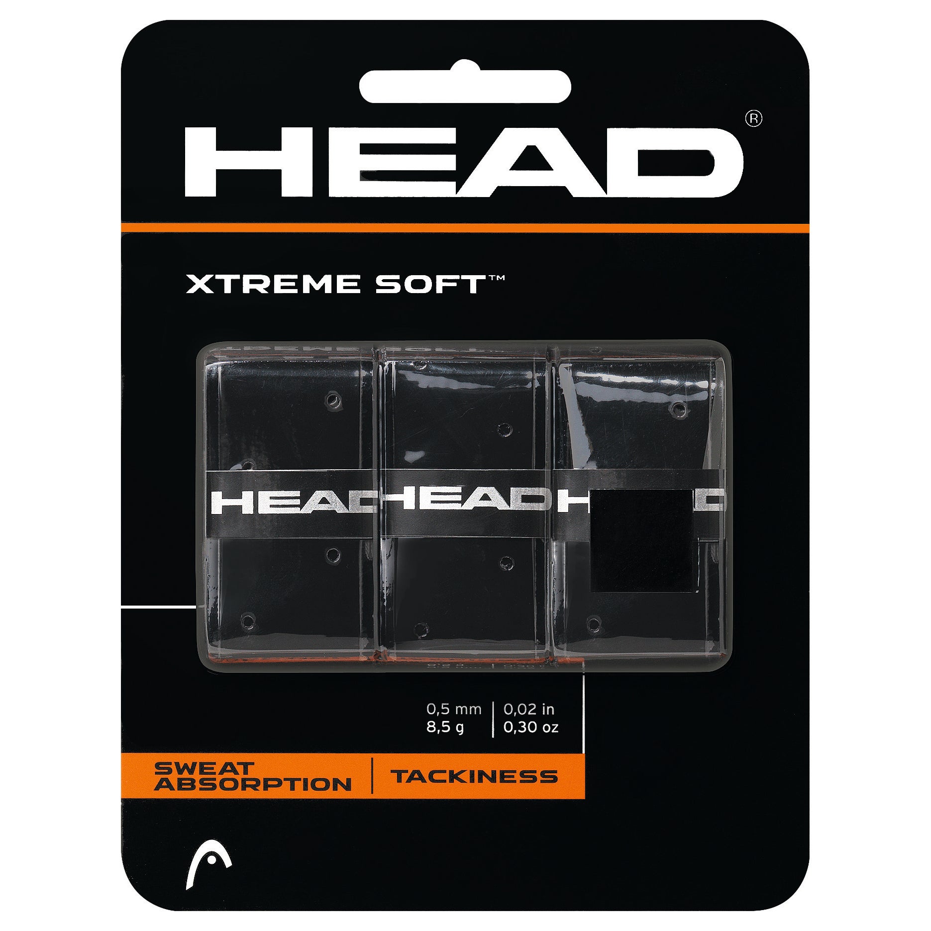 Head, Head Xtremesoft Black Overgrip