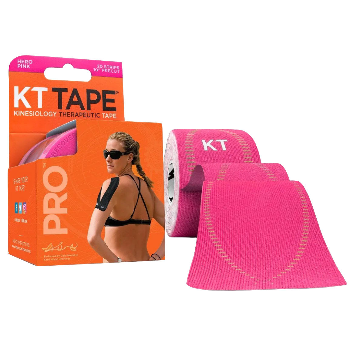 Kt-tape, KT Tape PRO 10inch PreCut Strips