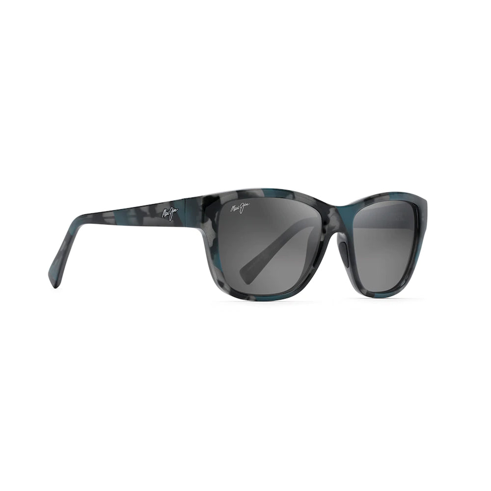 Maui Jim, Maui Jim Hanapaa Blue-Black Polarized Sunglasses