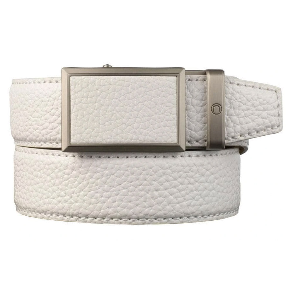 Nexbelt, Nexbelt Go-In Pebble Grain Winner White V.4 Mens Belt