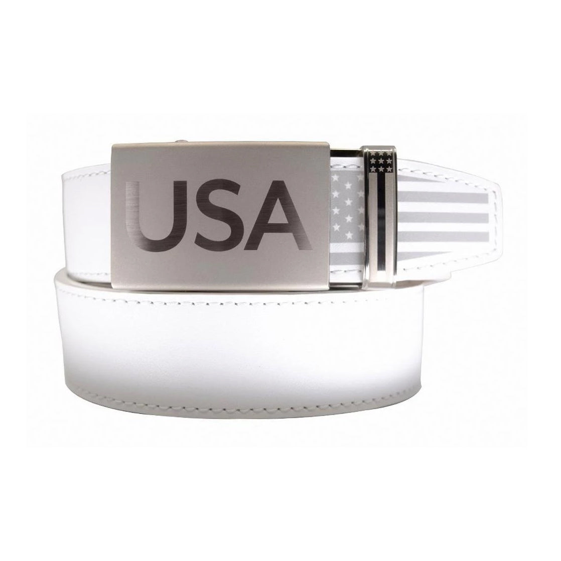 Nexbelt, Nexbelt Super Patriot White Mens Belt