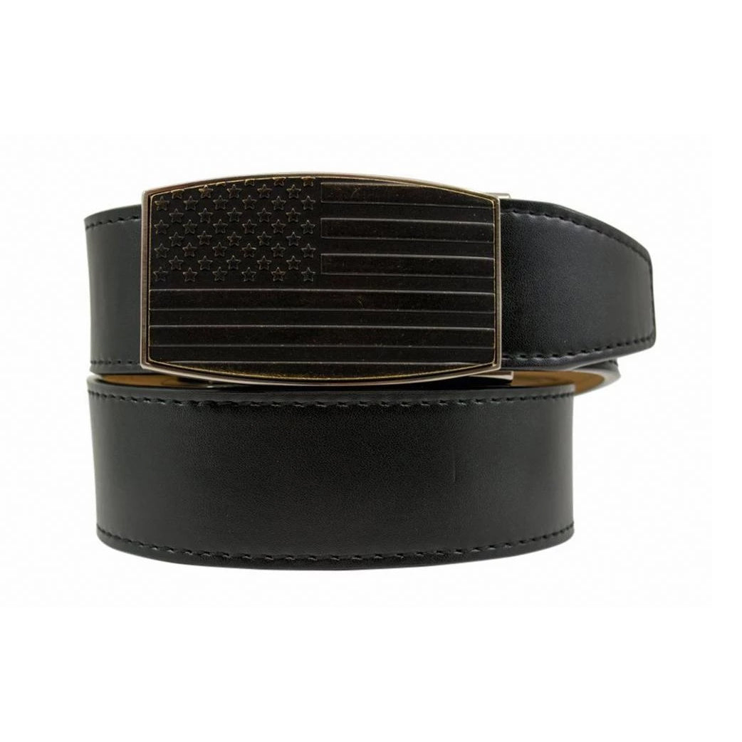 Nexbelt, Nexbelt USA Antique Black Mens Belt