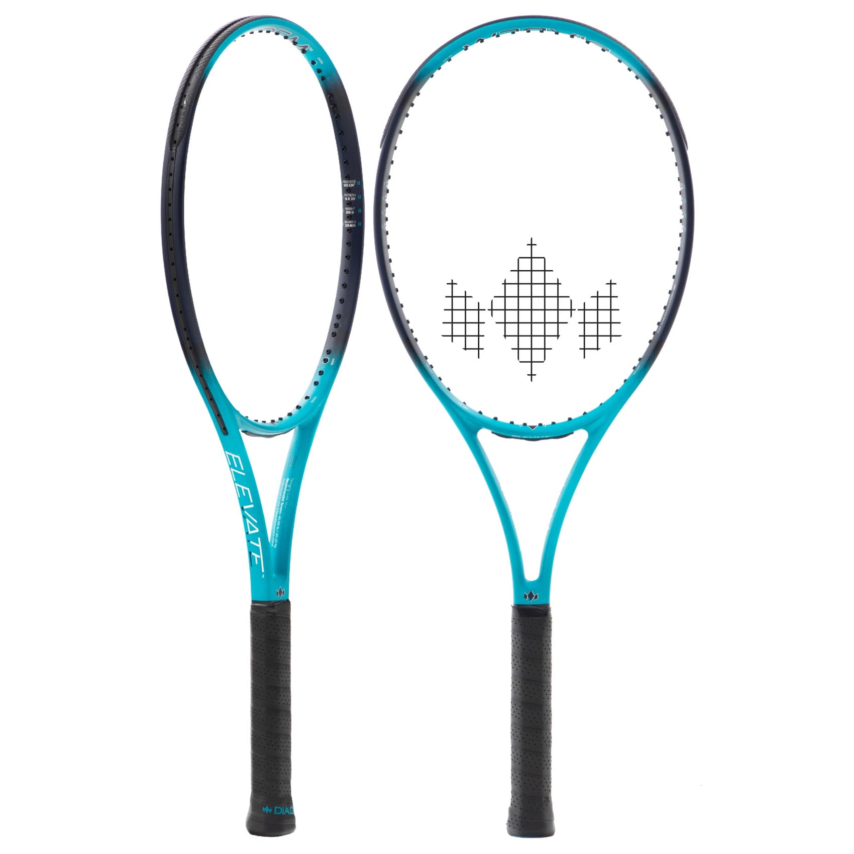 Diadem, Used Diadem Elevate FS 98 Tour Unstrung Tennis Racquet 18434